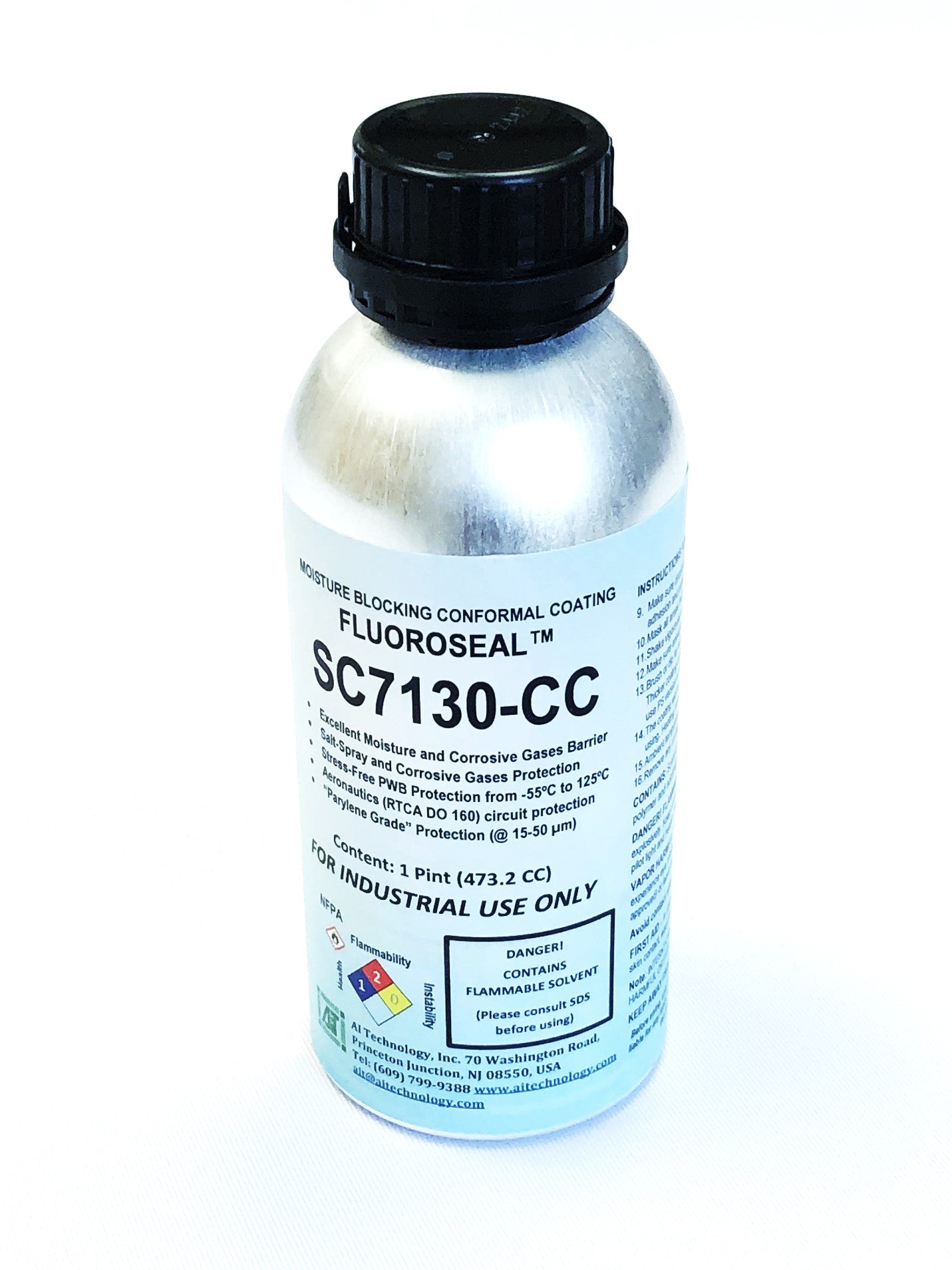 FLUOROSEAL® Conformal Coating: SC7130-CC 1 Pint (16 Fluid Oz) image 0